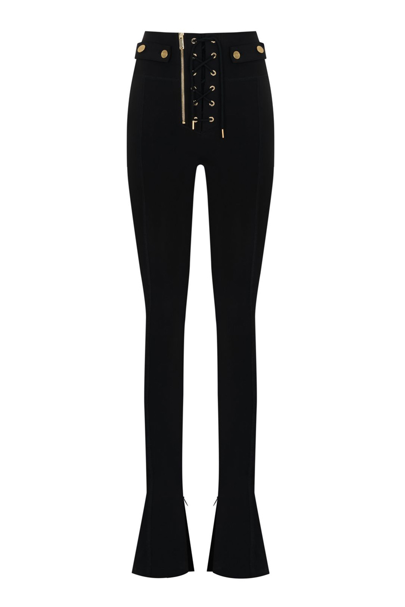 LETICIA GOLD FLARE LEGGINS